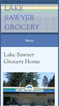 Mobile Screenshot of lakesawyergrocery.com